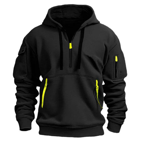 Alnick | Moderner Schiefergrauer Hoodie