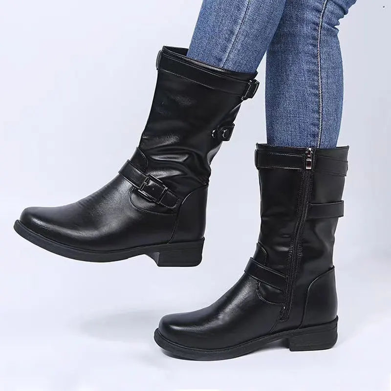Avelyne | Urbane Wadenhohe Stiefel