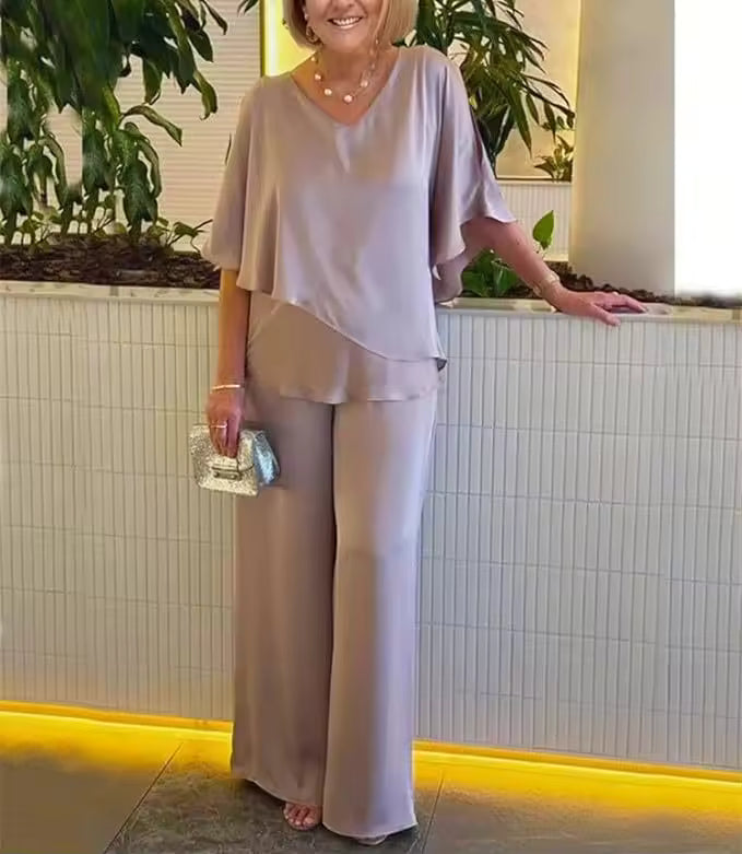 Camilia | Müheloses Glamour-Zweiteiler-Set