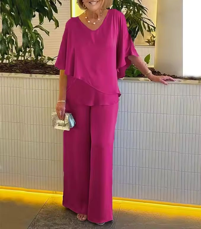 Camilia | Müheloses Glamour-Zweiteiler-Set