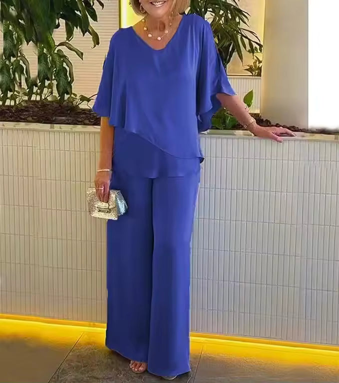 Camilia | Müheloses Glamour-Zweiteiler-Set