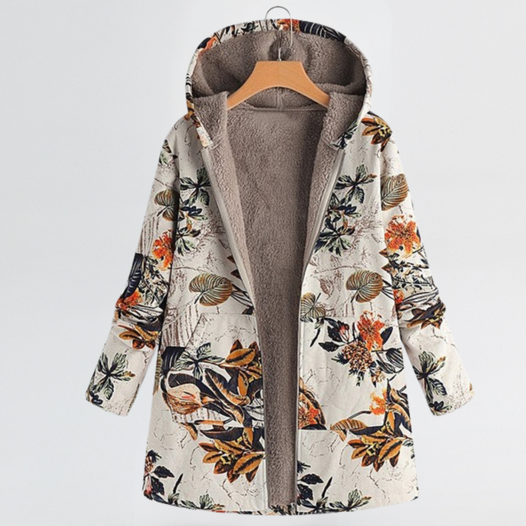 Brielle | Vintage-Blumenjacke