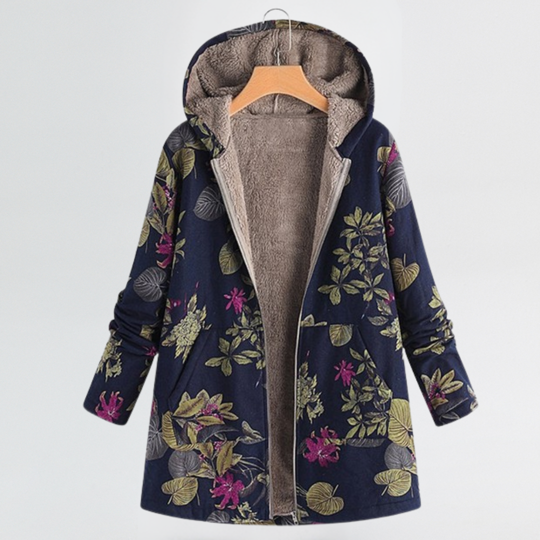 Brielle | Vintage-Blumenjacke