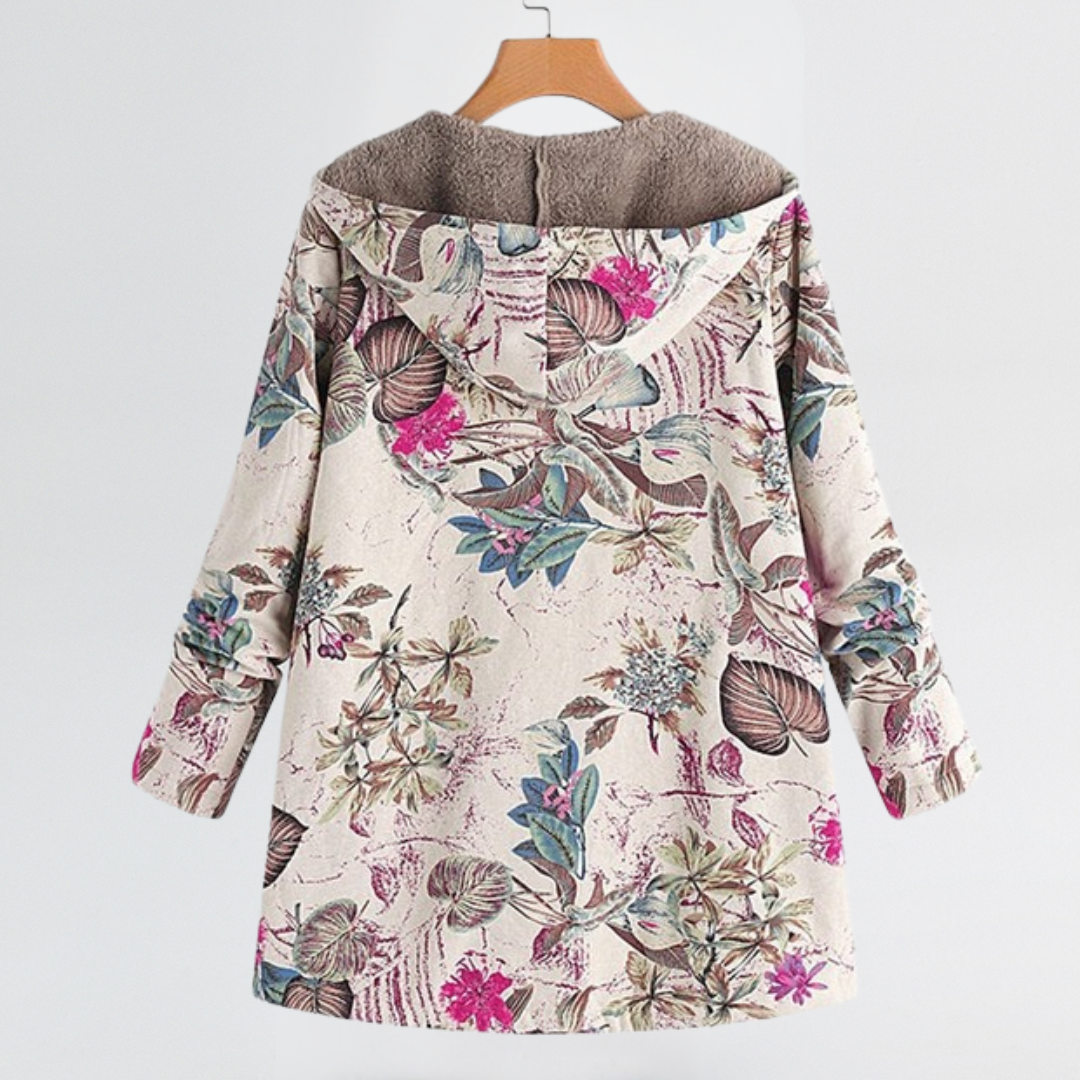 Brielle | Vintage-Blumenjacke