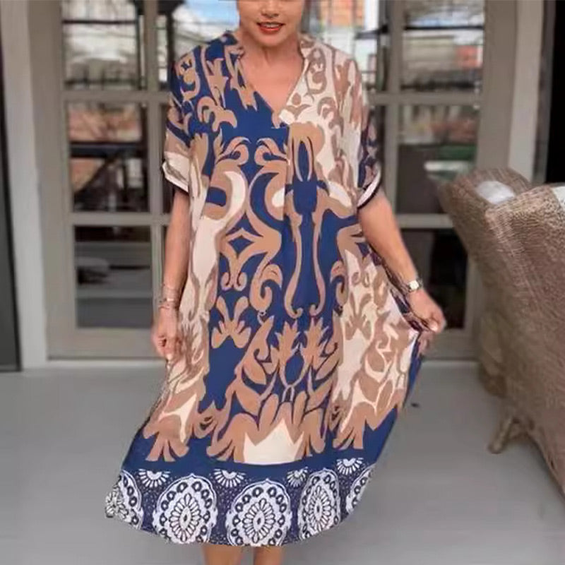 Amelia | Boho Bauchbedeckung-Kleid